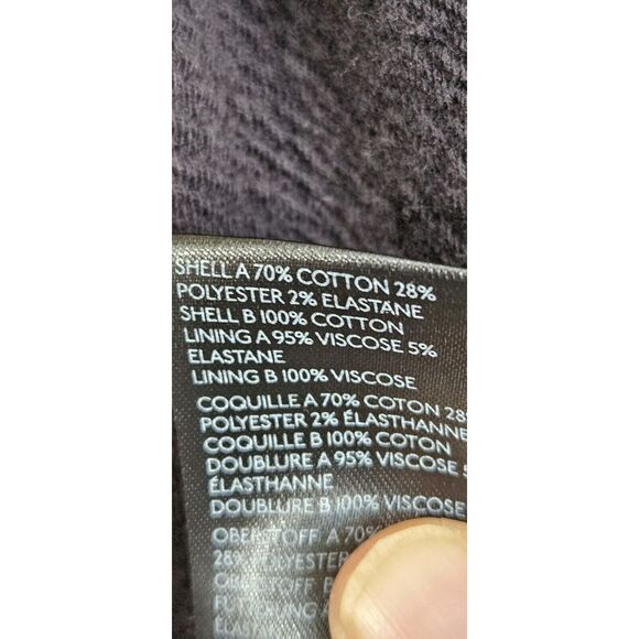 Maeve by Anthropologie black button front puff sleeve square neck dress women XL - Picture 16 of 16